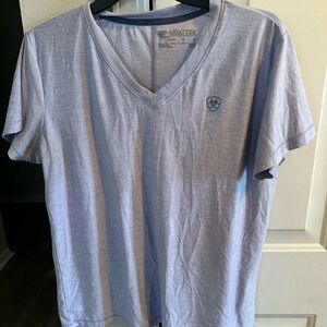 Ariat Women’s Laguna Short Sleeve V-Neck T-Shirt - Sweet Lavender